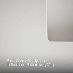 Seer 48'' bathroom vanity cabinet with sink and quartz top - image 7