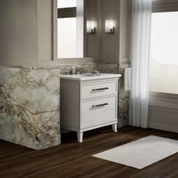 Up to 2 walls & multiple product categories visible, 2-point perspective