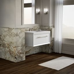 Up to 2 walls & multiple product categories visible, 2-point perspective