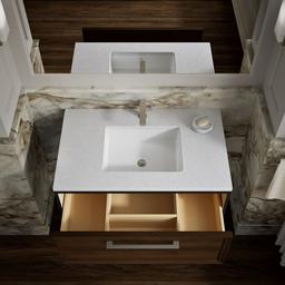 Lodern 36'' wall-hung bathroom vanity cabinet - image 11