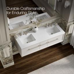 Lodern 60'' wall-hung bathroom vanity cabinet - image 9