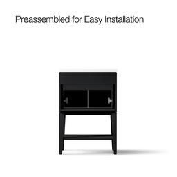 Winnow 24'' bathroom vanity cabinet with sink and quartz top - image 9