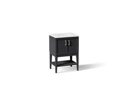 Winnow 24'' bathroom vanity cabinet with sink and quartz top - image 1