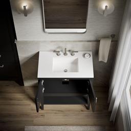 Winnow 30'' bathroom vanity cabinet with sink and quartz top - image 10