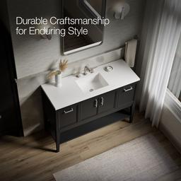 Winnow 48'' bathroom vanity cabinet with sink and quartz top - image 12