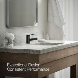 Kohler | Elate | Single Hole Bathroom Sink Faucet - Matte Black - image 4