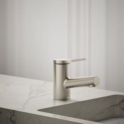 Kohler | Elate | Single Hole Bathroom Sink Faucet - Vibrant Brushed Nickel - image 2