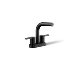 Kohler Elate Centerset bathroom sink faucet, 1.0 gpm - Matte Black - image 1