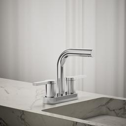 Kohler Elate Centerset bathroom sink faucet, 1.2 gpm - Polished Chrome - image 2