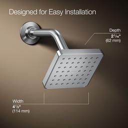 Kohler Venza Single-function showerhead, 1.5 gpm - Polished Chrome - image 3