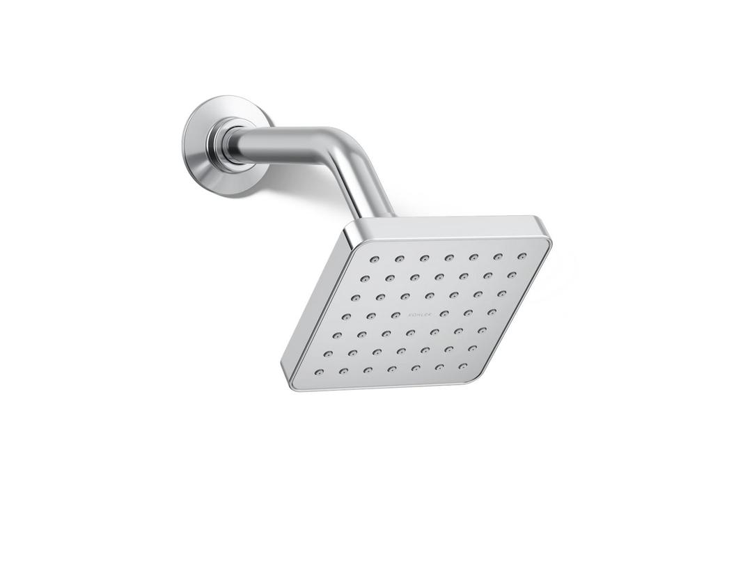Kohler Venza Single-function showerhead, 1.5 gpm - Polished Chrome by Kohler