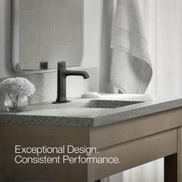 Kohler ToneE Touchless bathroom sink faucet, 1.2 gpm - Matte Black - image 4
