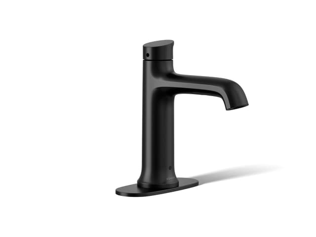 Kohler ToneE Touchless bathroom sink faucet, 1.2 gpm - Matte Black