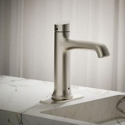 Kohler ToneE Touchless bathroom sink faucet, 1.2 gpm - Vibrant Brushed Nickel - image 2