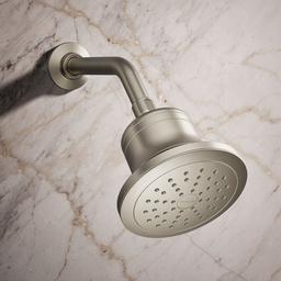 CinqE Round single-function filtered showerhead, 2.5 gpm - Vibrant Brushed Nickel - image 2