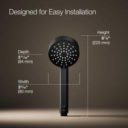 Kohler Elate Three-Function Handshower 2.5 GPM - Matte Black - image 2
