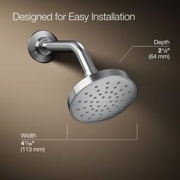 Elate Single-Function Showerhead 1.5 GPM - Polished Chrome - image 3