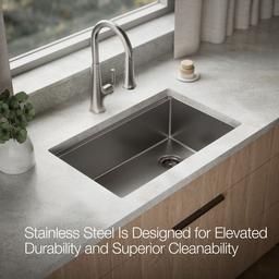 Kohler Strive 29'' undermount single-bowl workstation kitchen sink - Stainless Steel - image 4