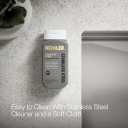 Kohler Strive 29'' undermount single-bowl workstation kitchen sink - Stainless Steel - image 4