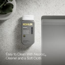 BillingsE 32-1/2'' undermount single-bowl kitchen sink - Matte Grey - image 4