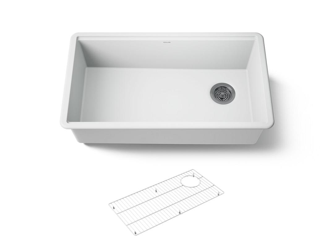 BillingsE 32-1/2'' undermount single-bowl kitchen sink by Kohler