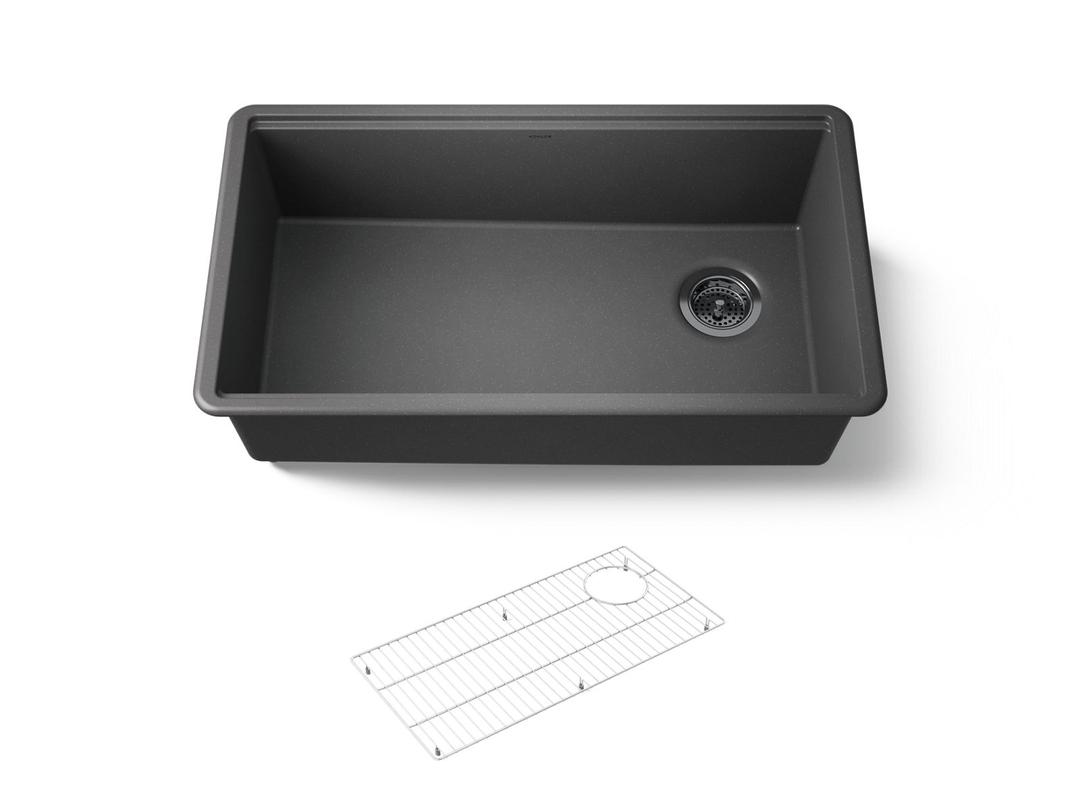 BillingsE 32-1/2'' undermount single-bowl kitchen sink by Kohler