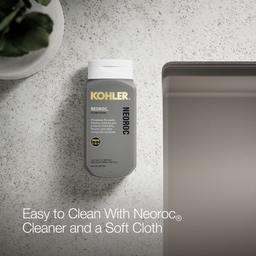 BillingsE 32-1/2'' undermount single-bowl workstation kitchen sink - Matte Taupe - image 4