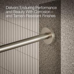 Kohler Elate Shower rod - Brushed Stainless - image 4