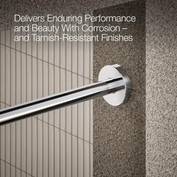 Kohler Elate Shower rod - Polished Stainless - image 4