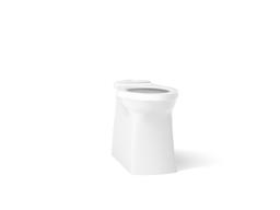 Kohler Corbelle Tall elongated toilet bowl with skirted trapway - White - image 1