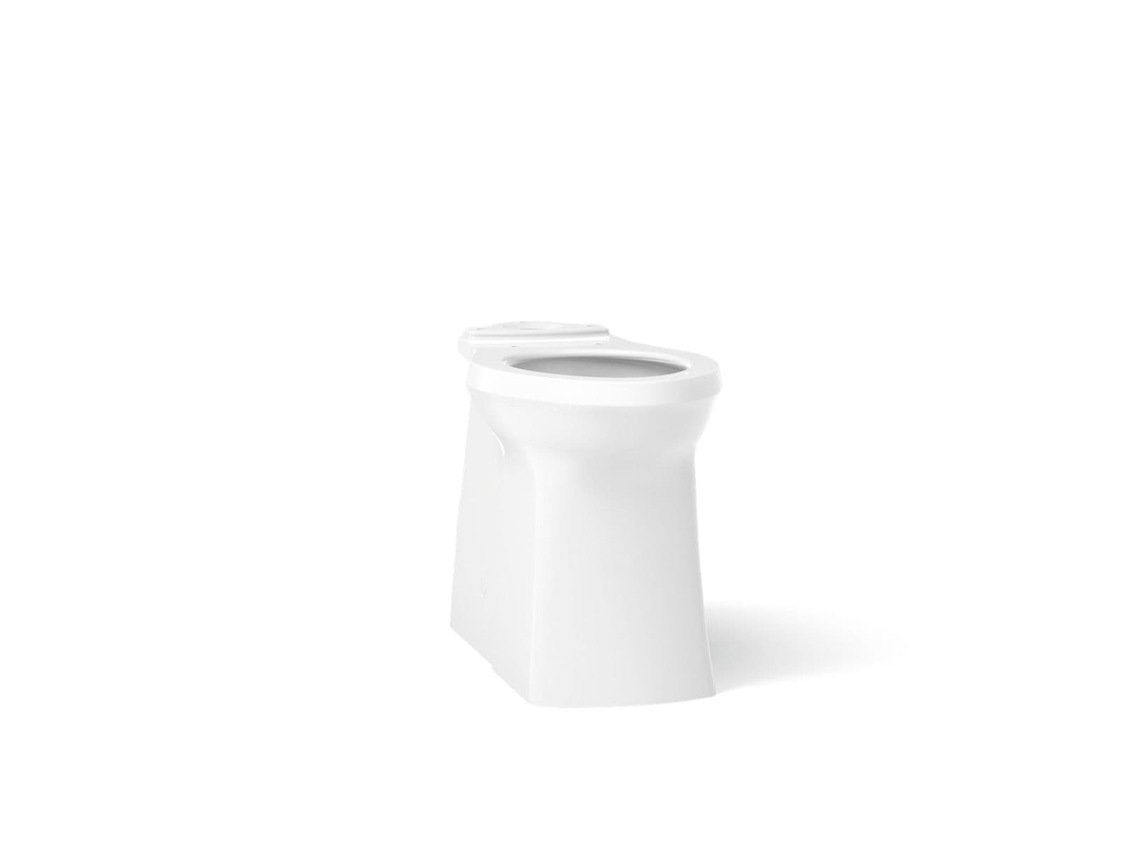 Kohler Corbelle Tall elongated toilet bowl with skirted trapway - White by Kohler