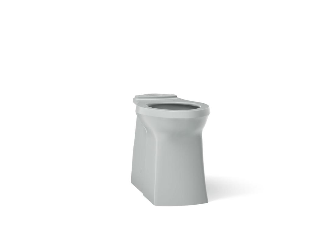Corbelle Tall elongated toilet bowl with skirted trapway by Kohler