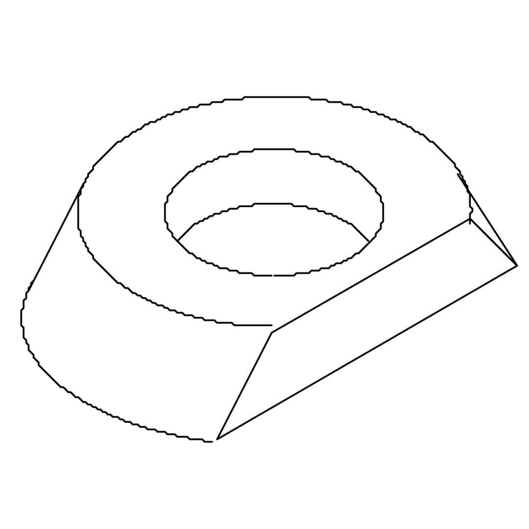 Kohler Genuine Parts Washer, 21/32 X 1 3/8 by Kohler Genuine Parts