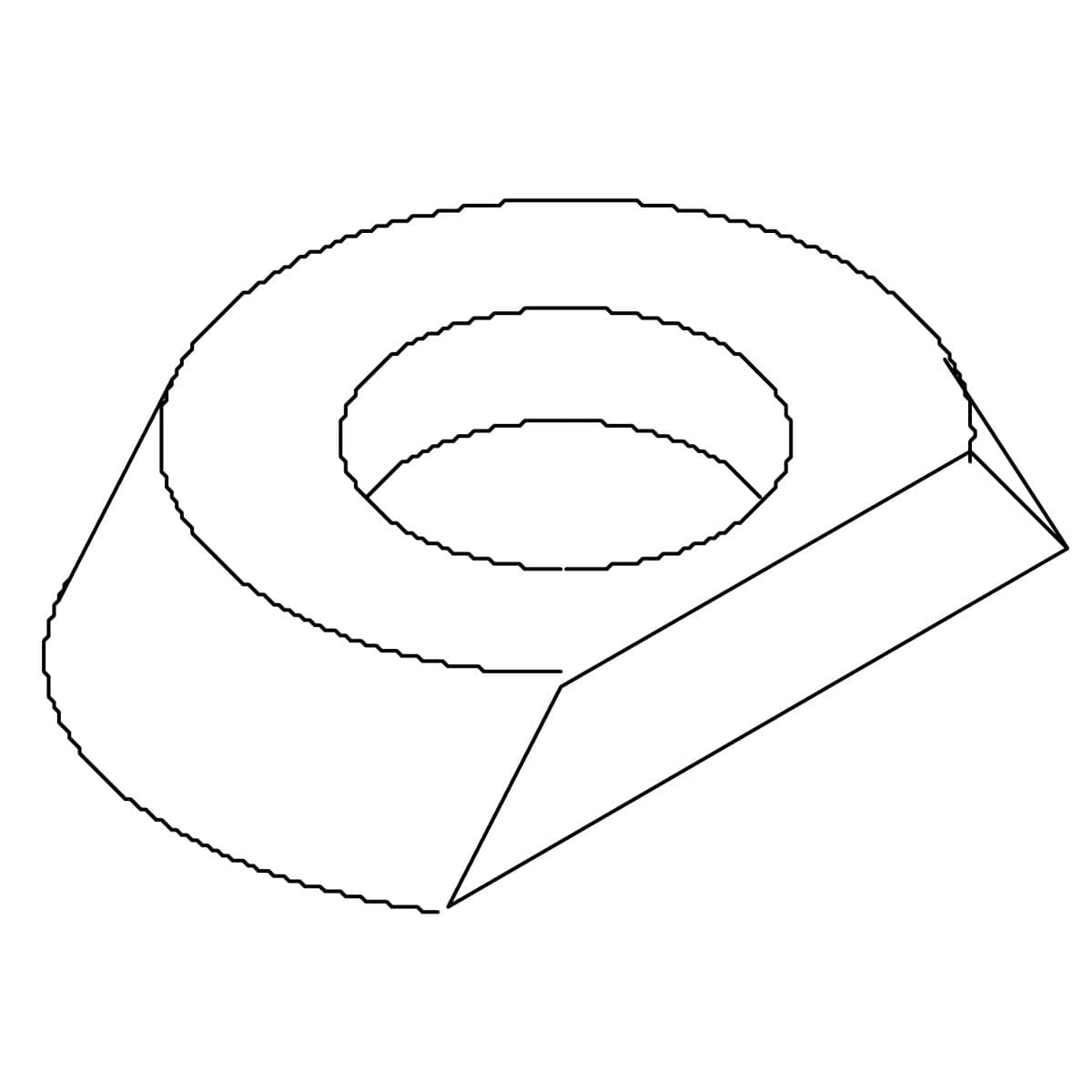 Kohler Genuine Parts Washer, 21/32 X 1 3/8 by Kohler Genuine Parts
