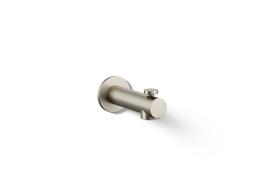 Kohler Elate Wall-mount bath spout with diverter - Vibrant Brushed Nickel - image 1