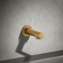 Kohler Elate Wall-mount bath spout - Vibrant Brushed Moderne Brass - image 2