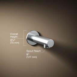 Kohler Elate Wall-mount bath spout - Polished Chrome - image 3