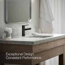 Kohler | Elate | Single Hole Bathroom Sink Faucet - Matte Black - image 4