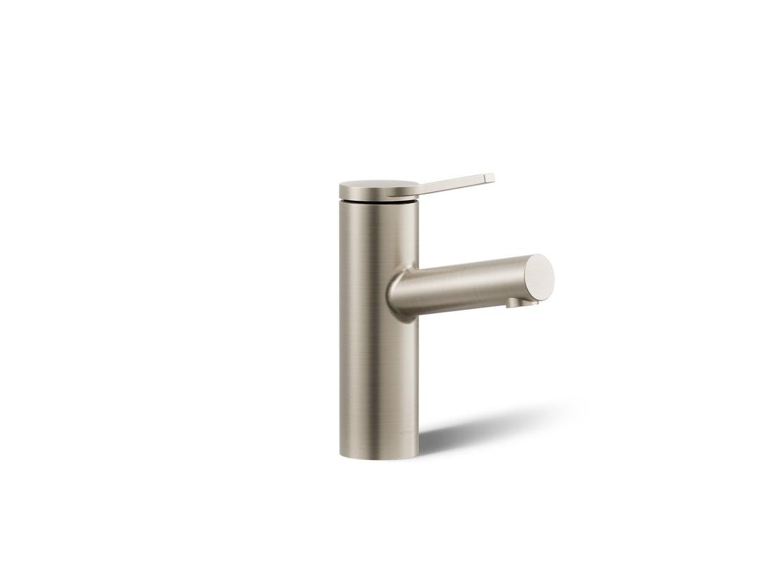 Kohler | Elate | Single Hole Bathroom Sink Faucet - Vibrant Brushed Nickel by Kohler