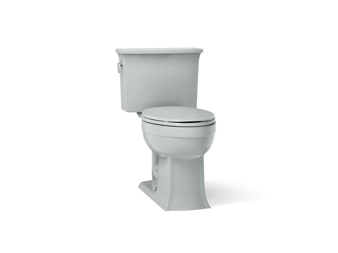 Archer Two-piece elongated toilet, 1.28 gpf by Kohler