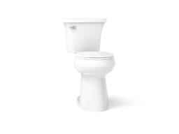 Kohler Tall two-piece round-front toilet, 1.28 gpf - White - image 1