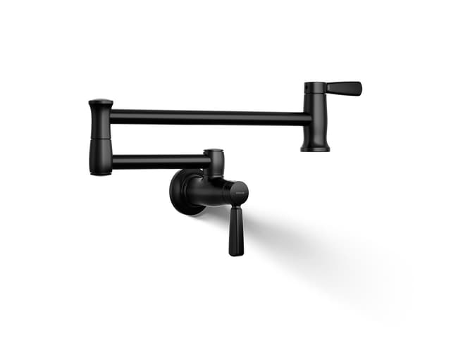 Kohler Wall-mount pot filler - Matte Black