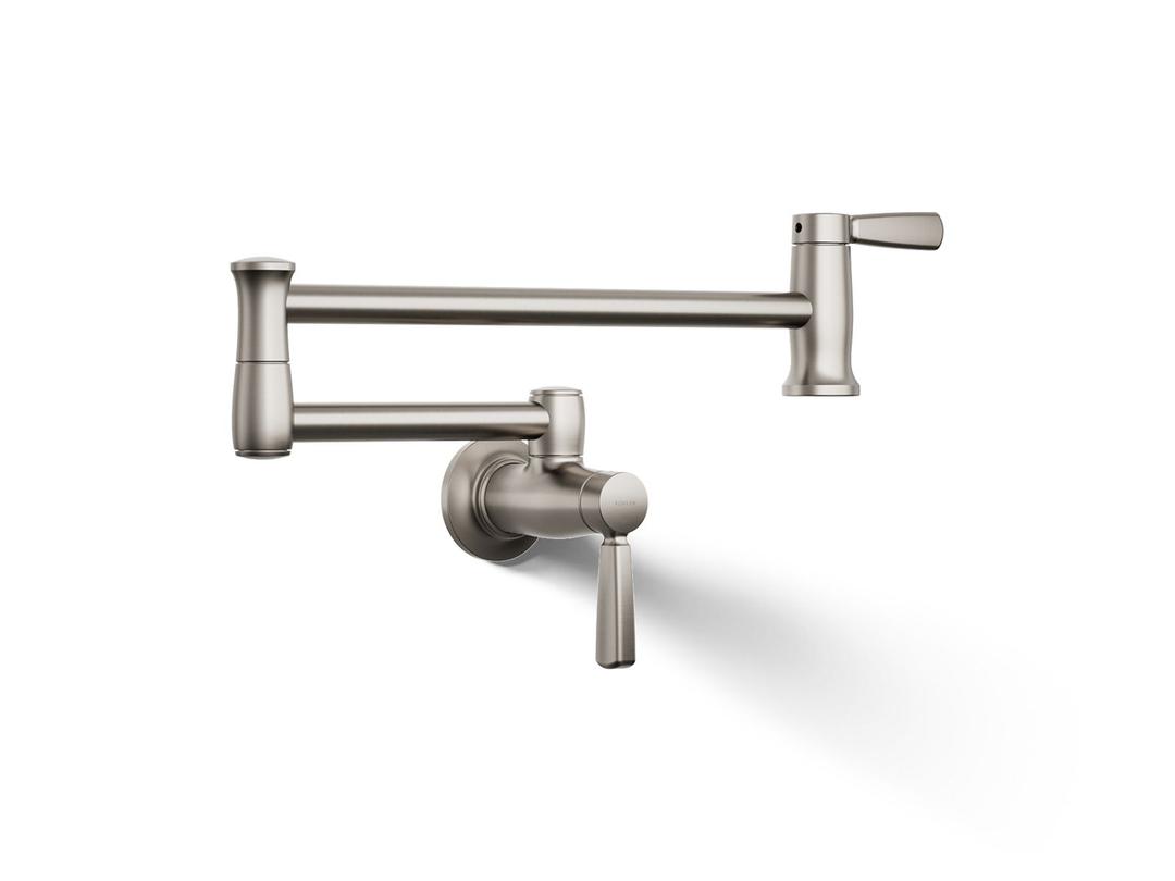 Kohler Wall-mount pot filler - Vibrant Stainless by Kohler