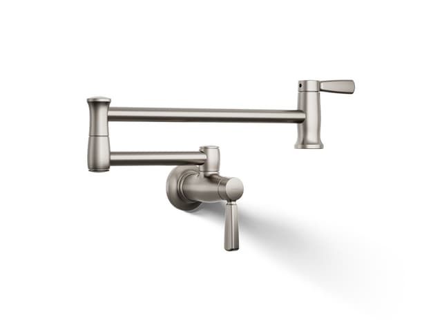 Kohler Wall-mount pot filler - Vibrant Stainless