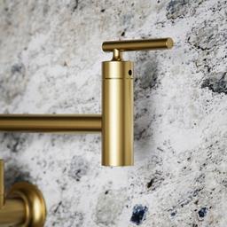 Kohler Wall-mount pot filler - Vibrant Brushed Moderne Brass - image 4