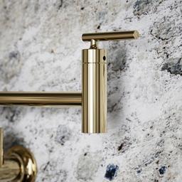 Kohler Wall-mount pot filler - Vibrant French Gold - image 4