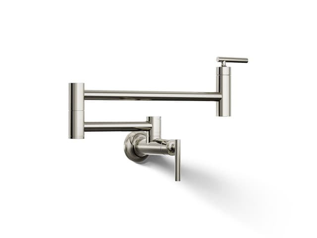 Kohler Wall-mount pot filler - Vibrant Polished Nickel