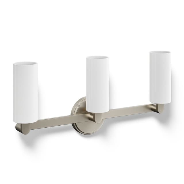 Kohler Crue Three-light sconce - Brushed Nickel