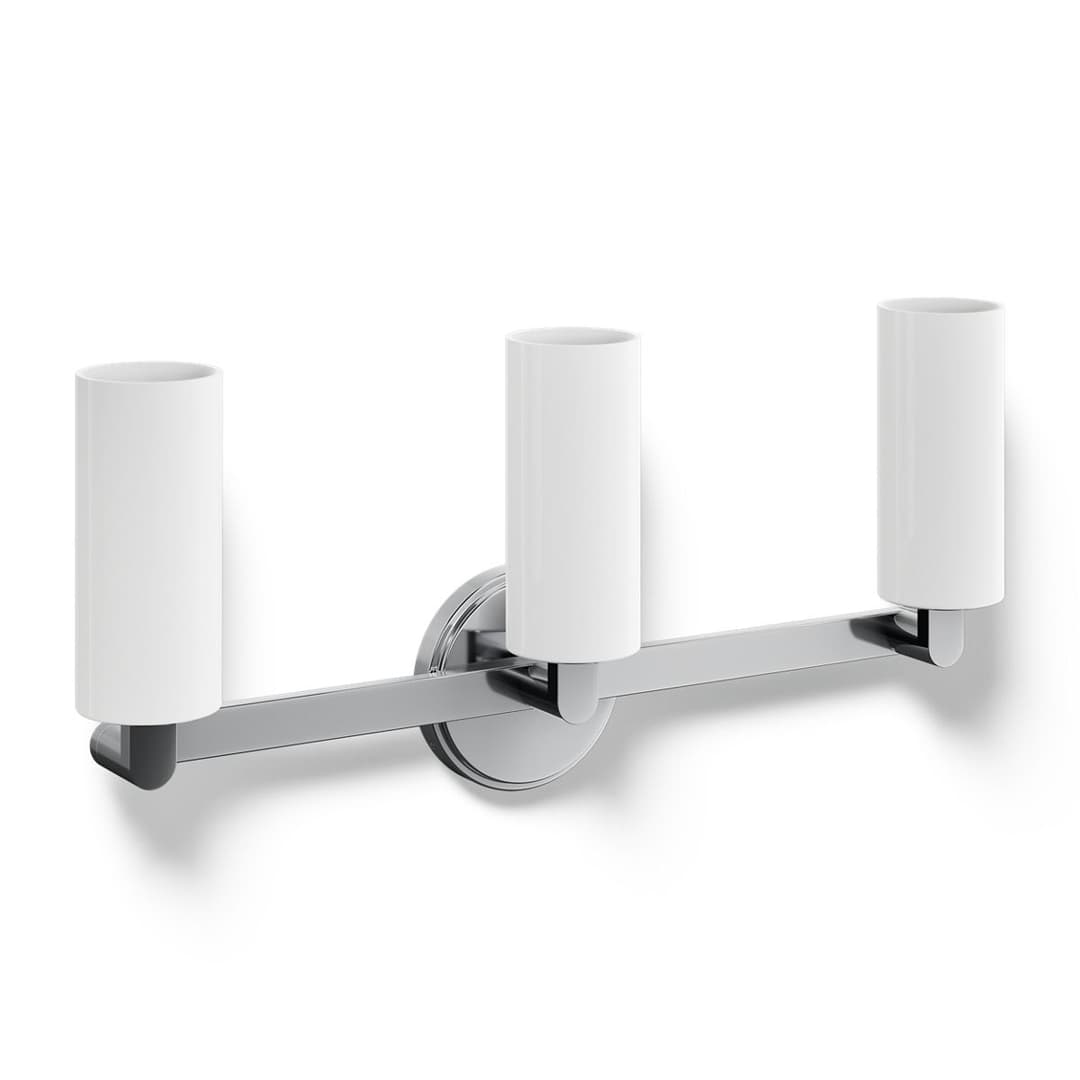 Kohler Crue Three-light sconce - Polished Chrome by Kohler
