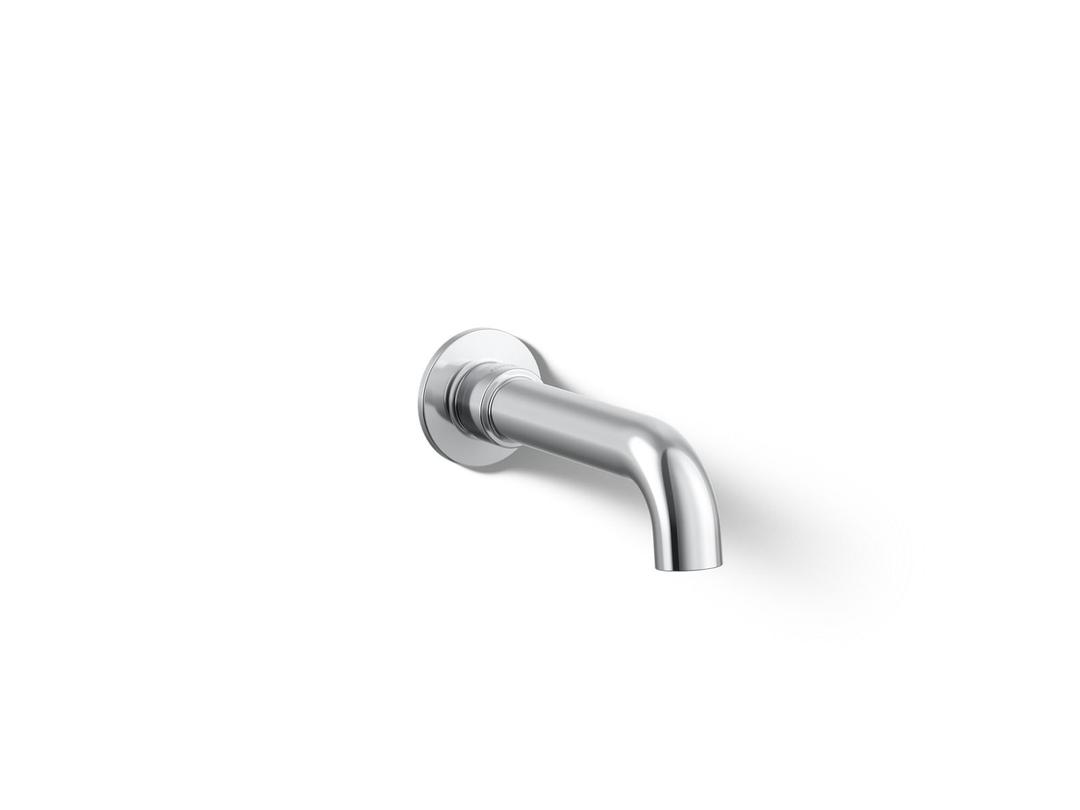 Kohler CastiaE by Studio McGee Wall-mount bath spout - Polished Chrome by Kohler